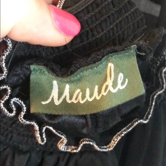 Maude Black Halter Dress - Picture 5 of 5